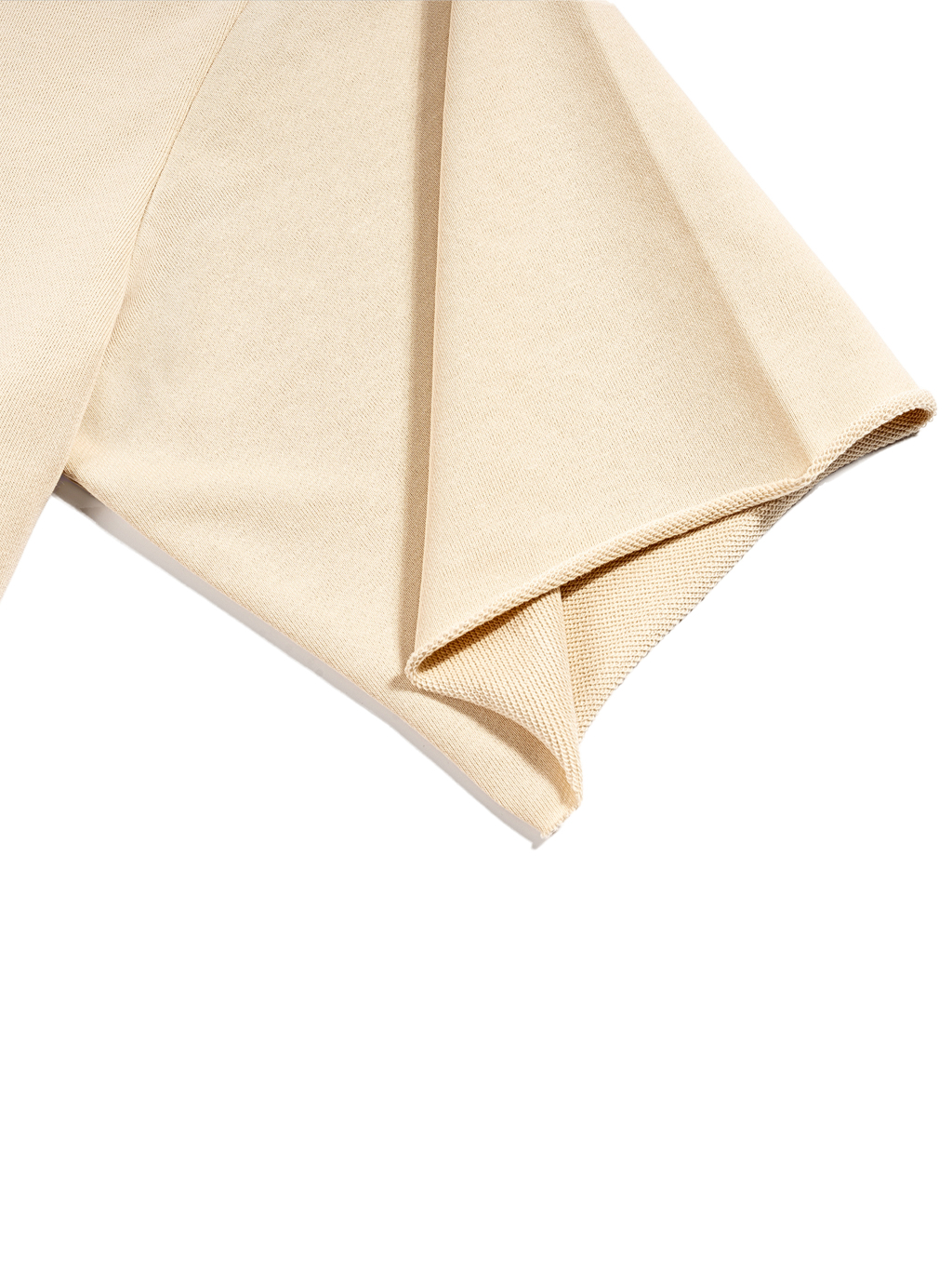 French Terry Raw Edge T-Shirt – Essential Streetwear | Tapstitch-14